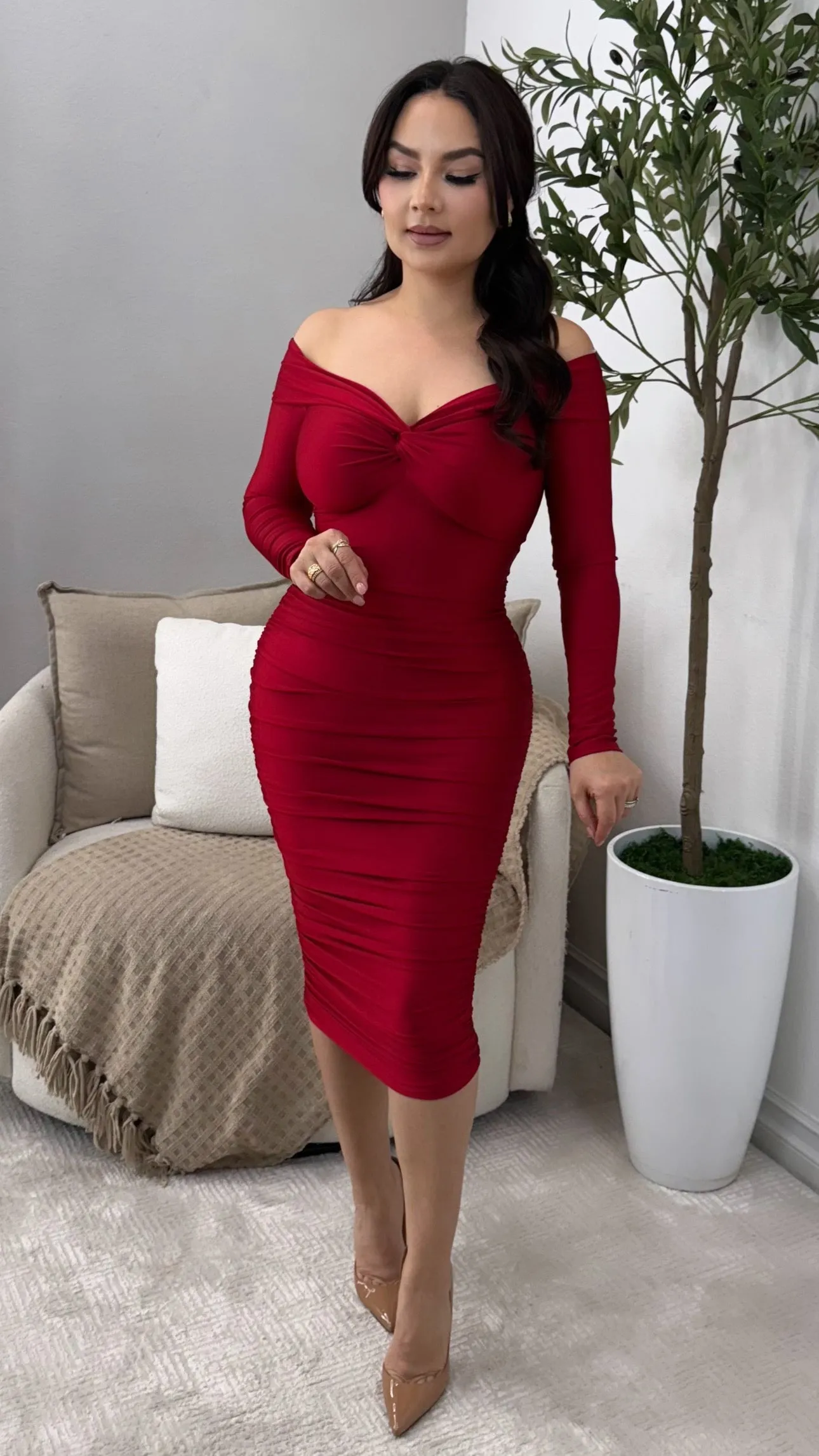 ALONDRA RUBY DRESS