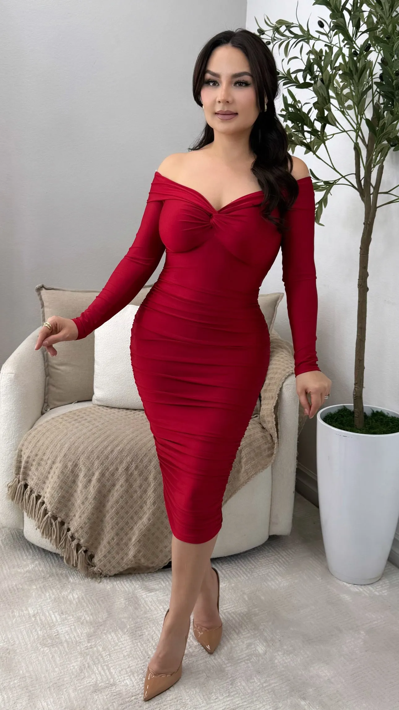 ALONDRA RUBY DRESS