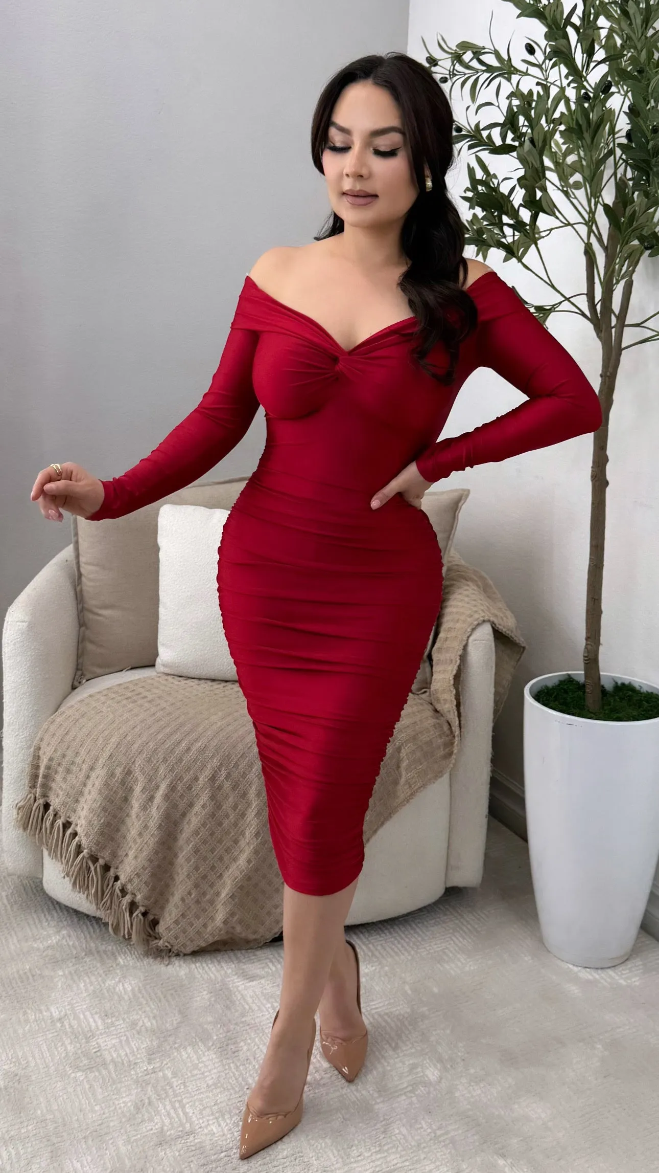 ALONDRA RUBY DRESS