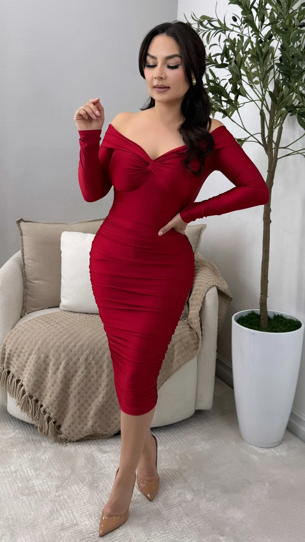 ALONDRA RUBY DRESS