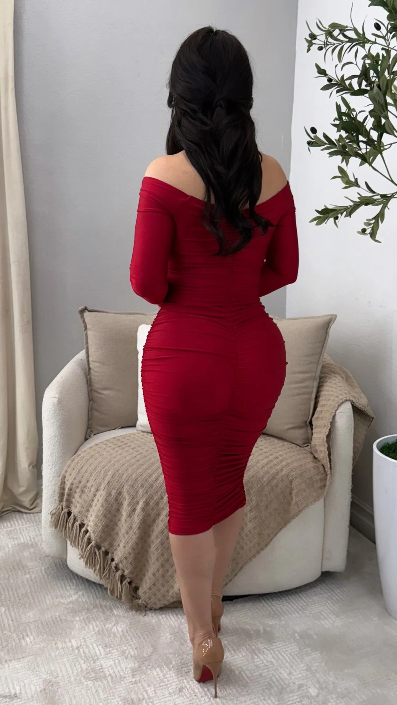 ALONDRA RUBY DRESS