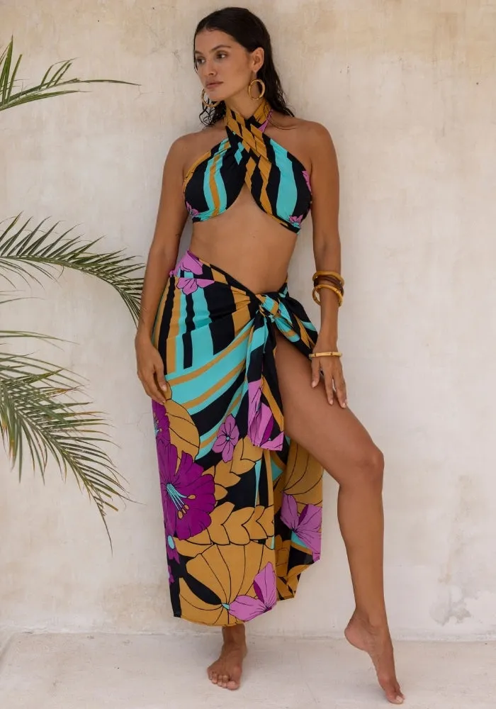 Aperitivo Sarong - Peacock Royale