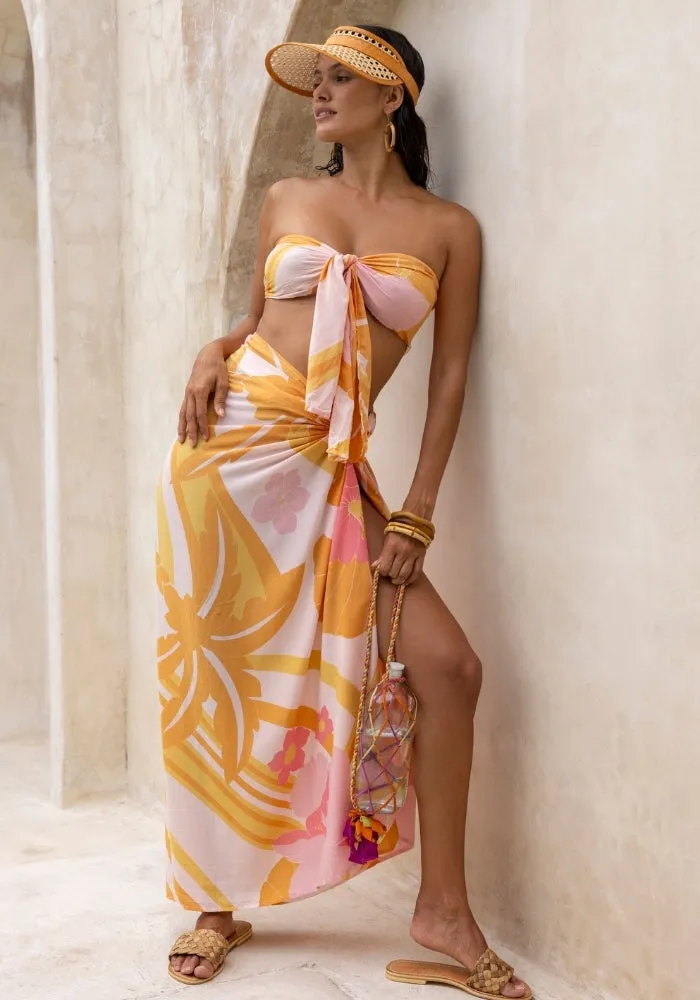 Aperitivo Sarong - Pink Flamingo