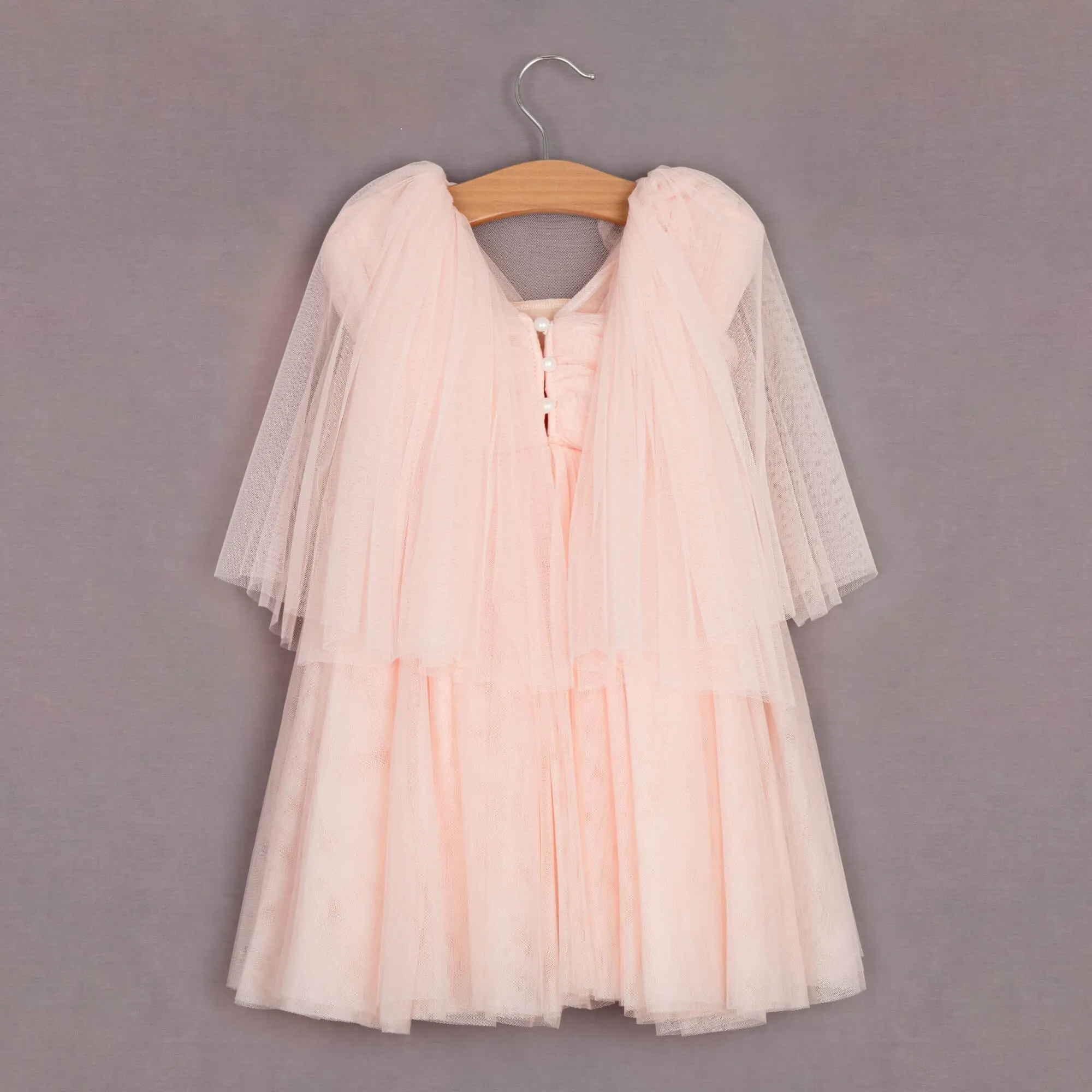 Baby Angel Dress - Blush - SALE