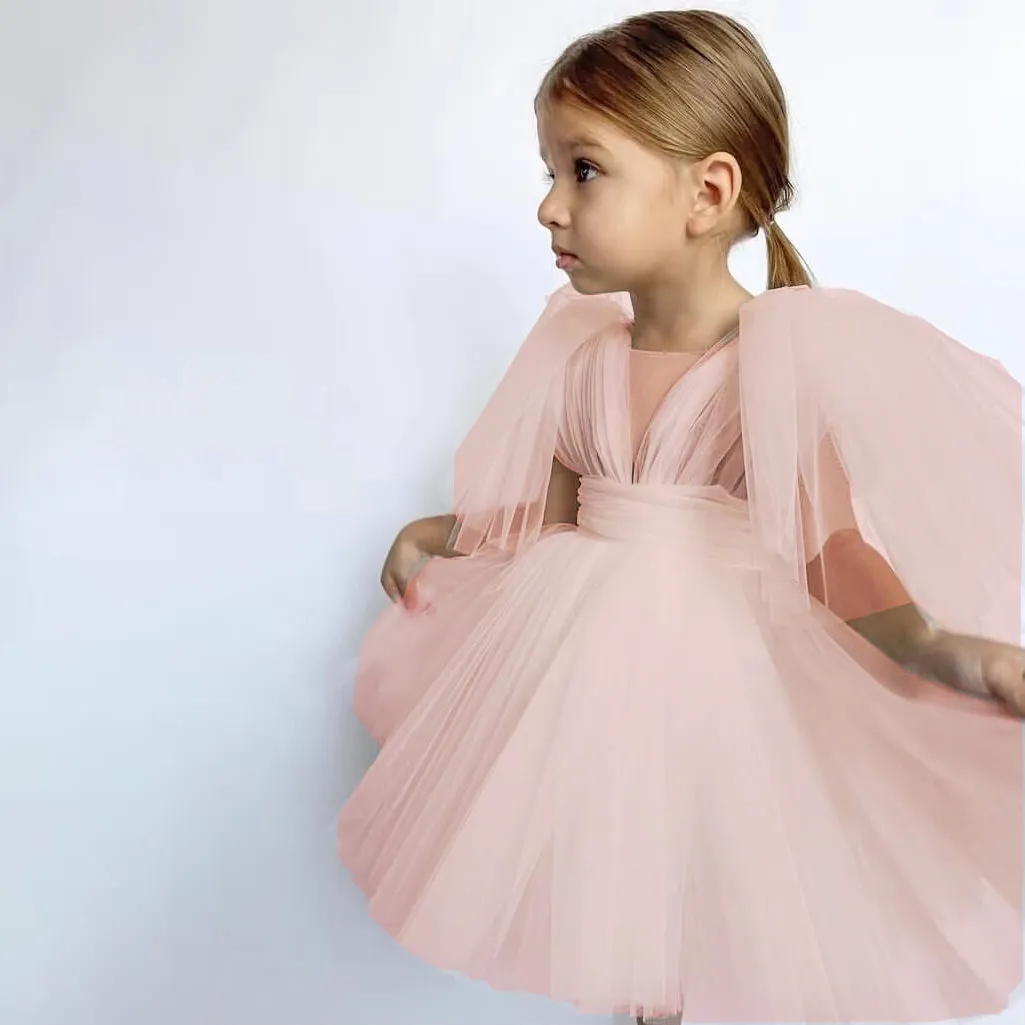 Baby Angel Dress - Blush - SALE
