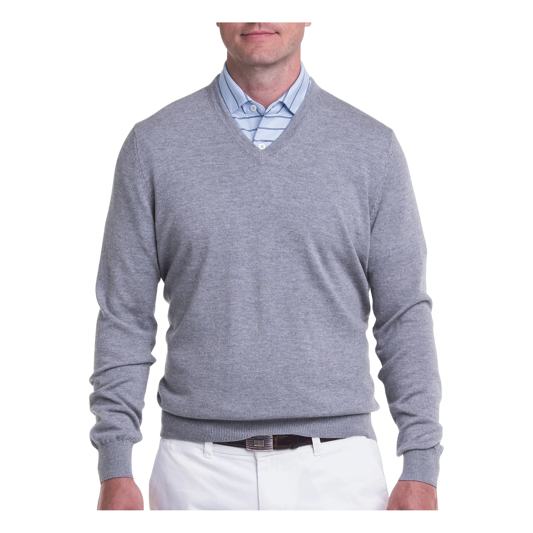 Baruffa Merino V Neck Sweater