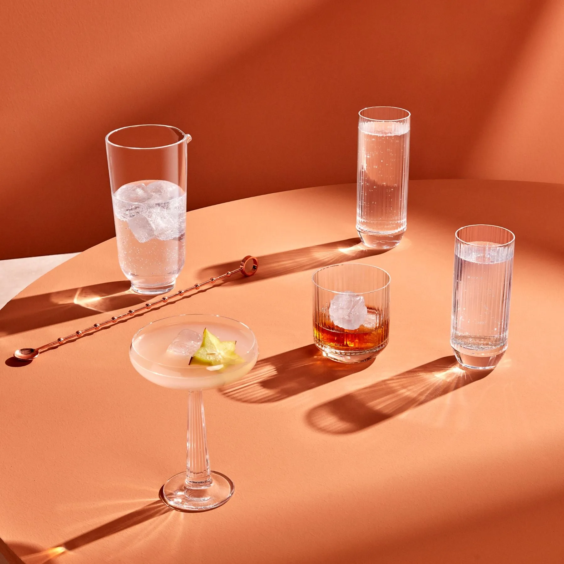 Big Top Set of 4 High Ball Glasses 10 oz