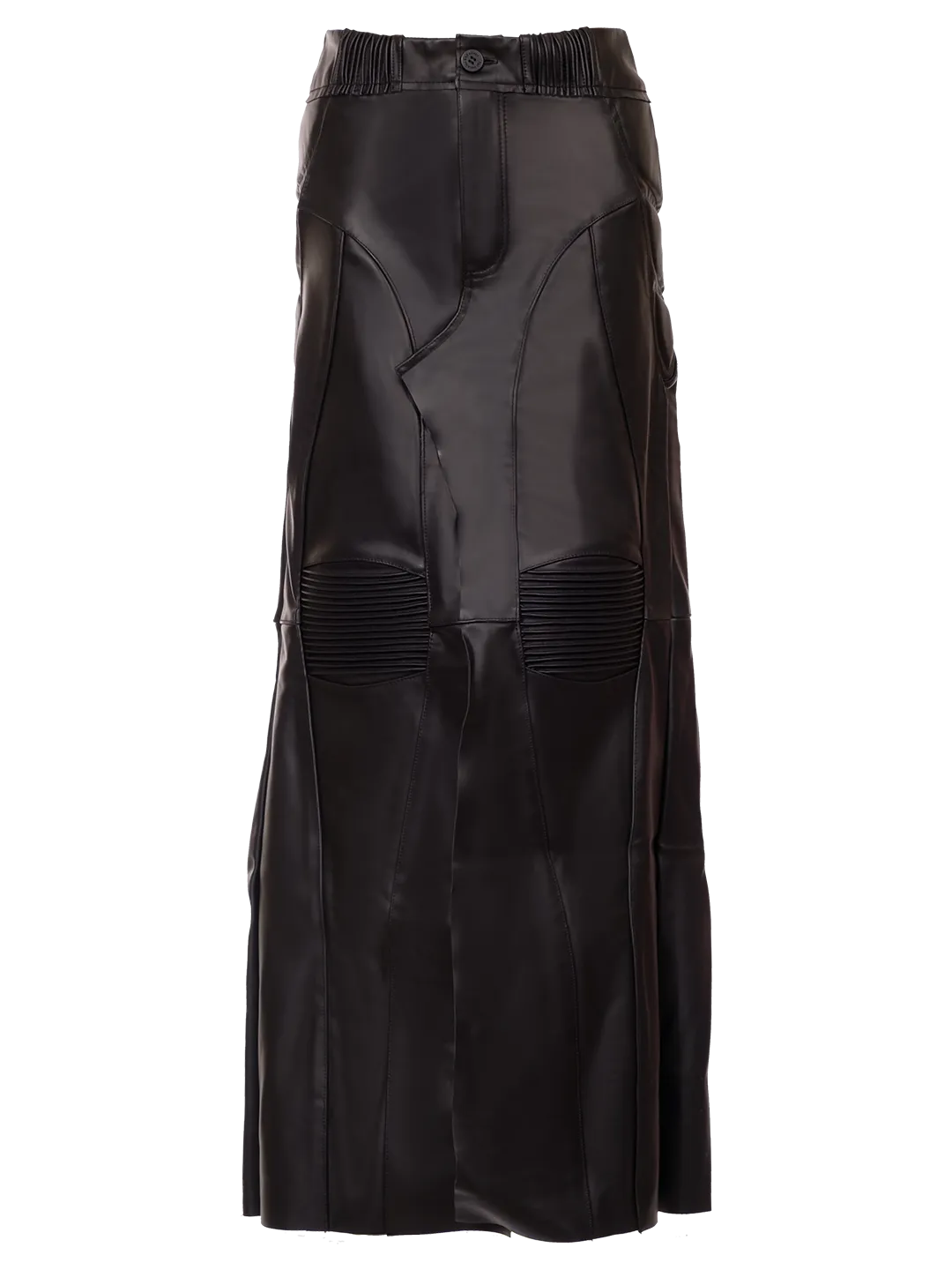 Biker Leather Skirt