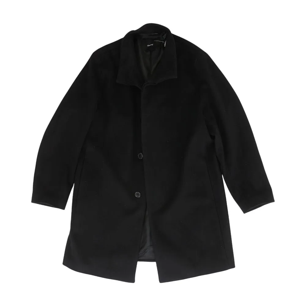 Black Solid Peacoat