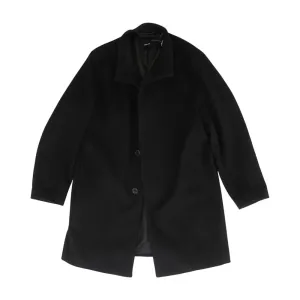 Black Solid Peacoat