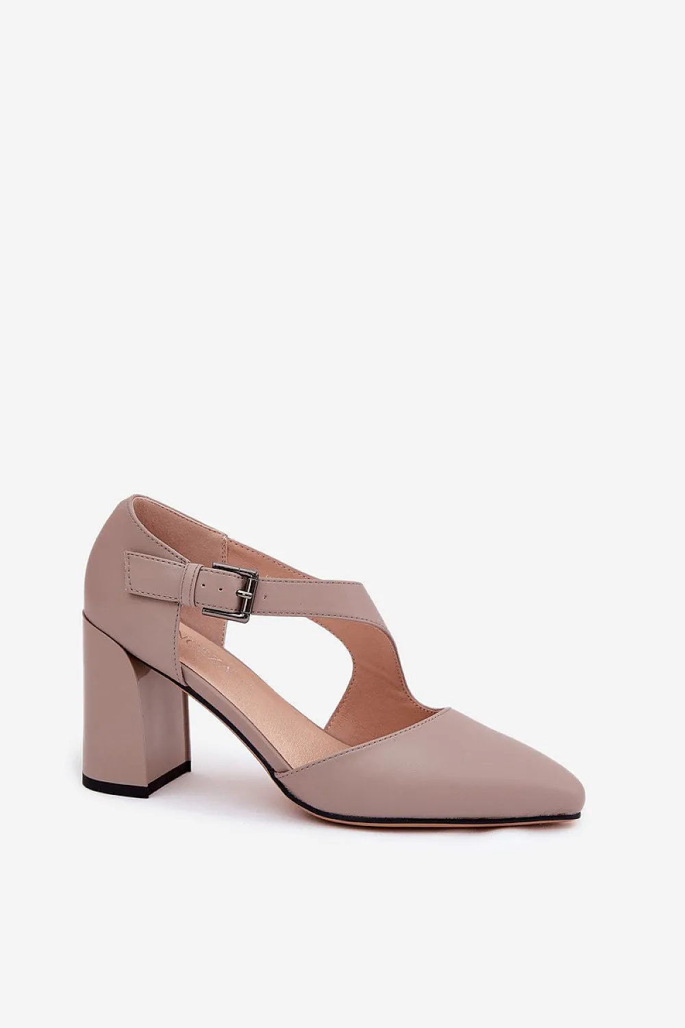 Block heel pumps Step in style