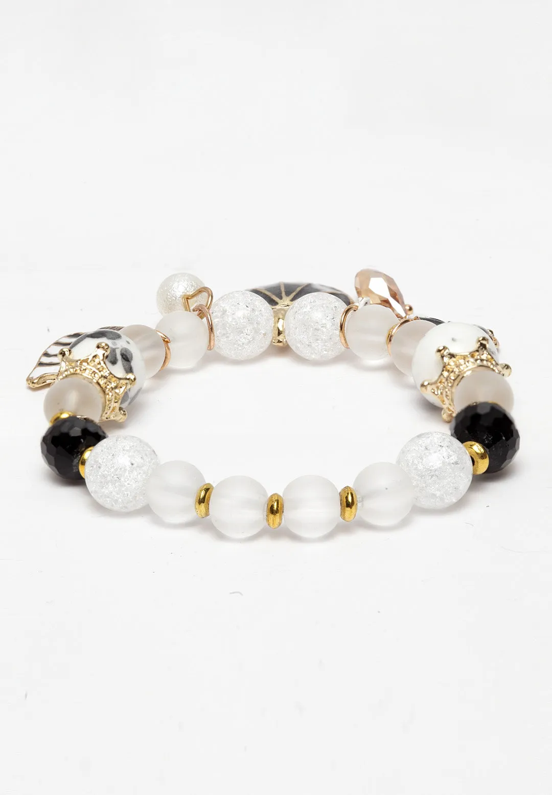 Boho Shell Seed Bead Bracelet