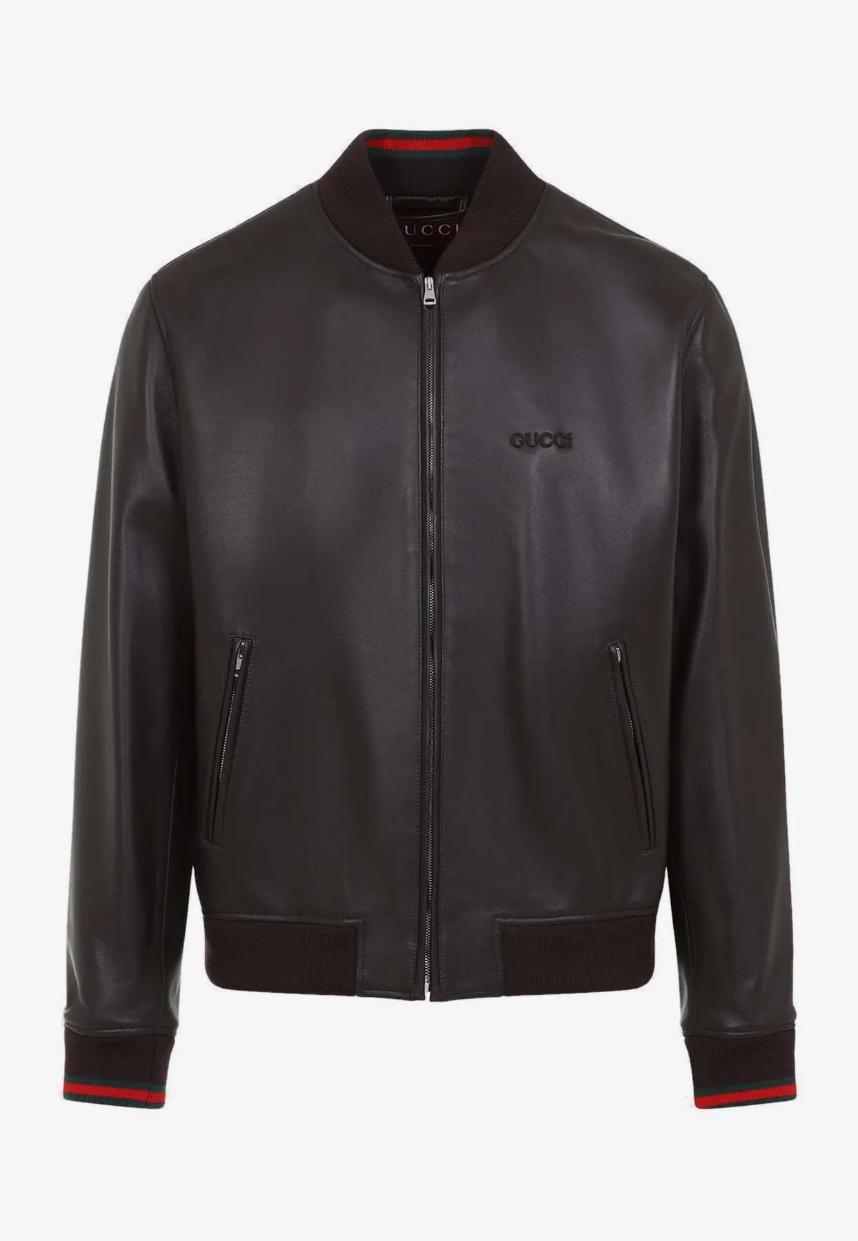 Bomber leather Jacket