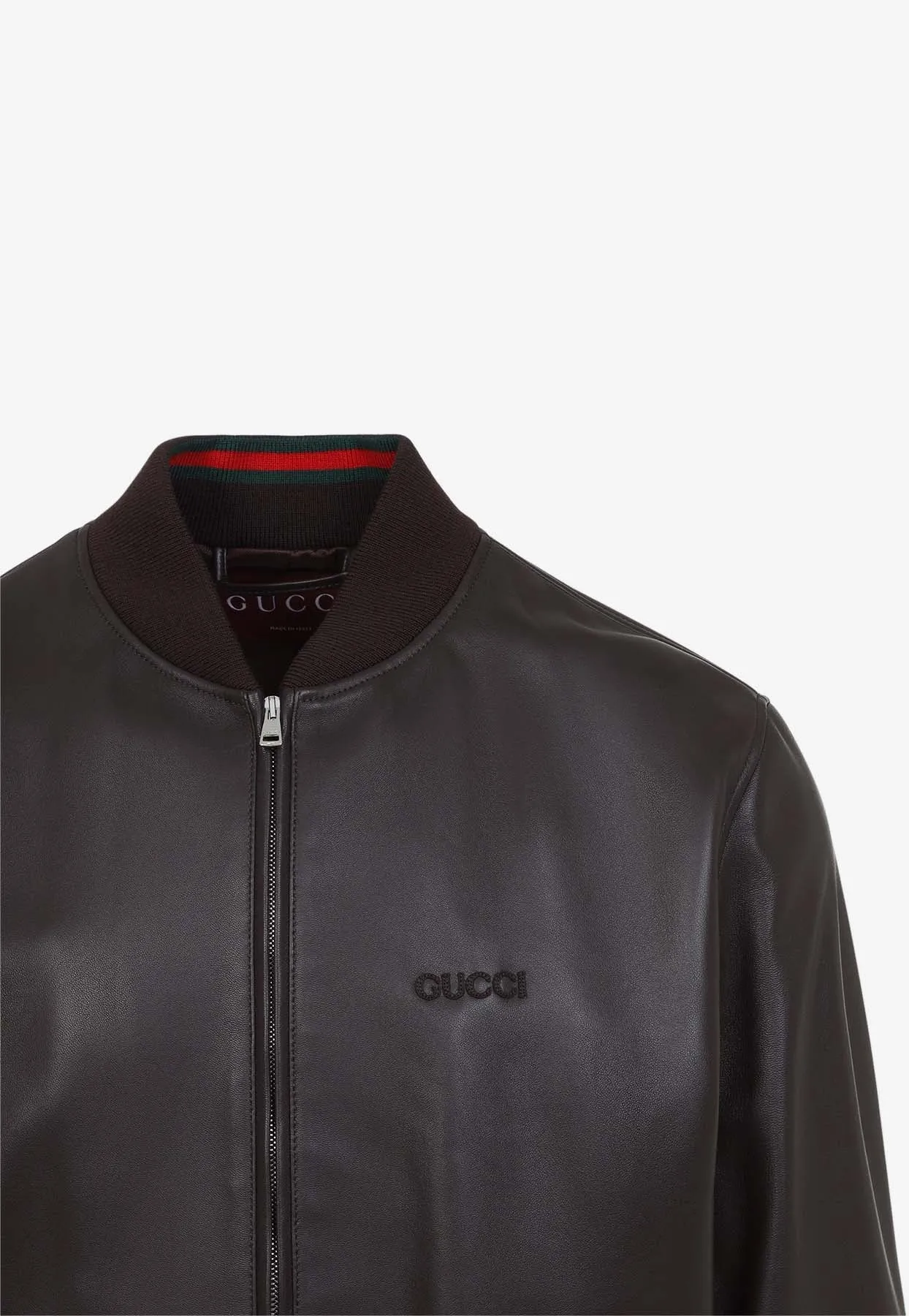 Bomber leather Jacket