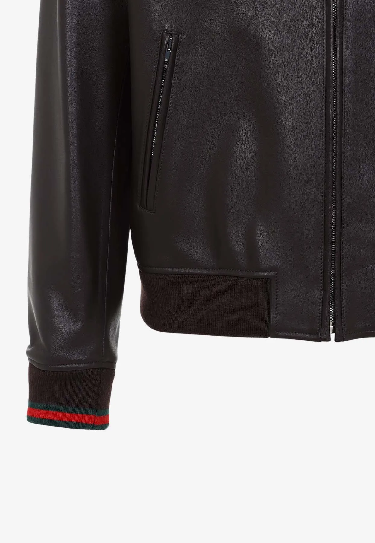 Bomber leather Jacket