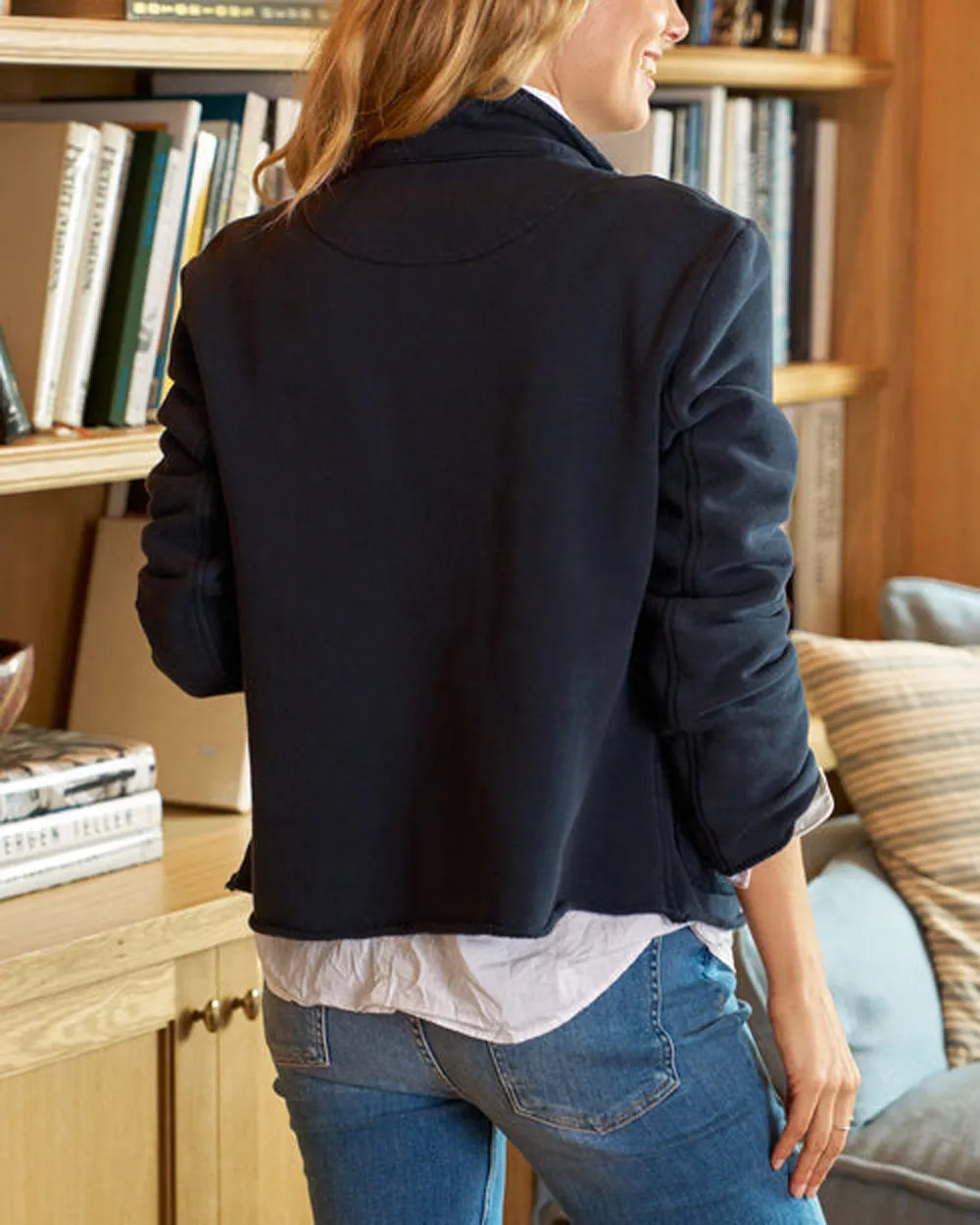 British Royal Navy Mini Belfast Crop Peacoat