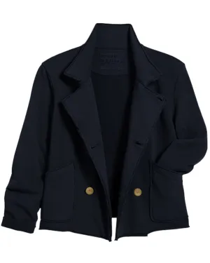 British Royal Navy Mini Belfast Crop Peacoat