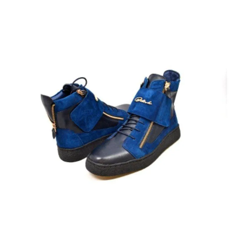 British Walkers Empire Men's Crepe Sole Leather and Suede High Tops