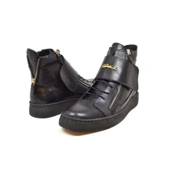 British Walkers Empire Men's Crepe Sole Leather and Suede High Tops