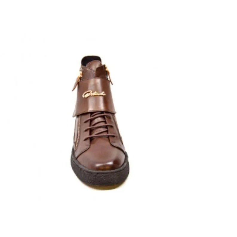 British Walkers Empire Men's Crepe Sole Leather and Suede High Tops