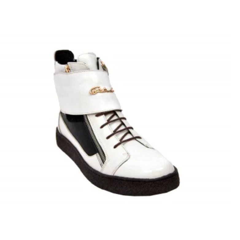 British Walkers Empire Men's Crepe Sole Leather and Suede High Tops