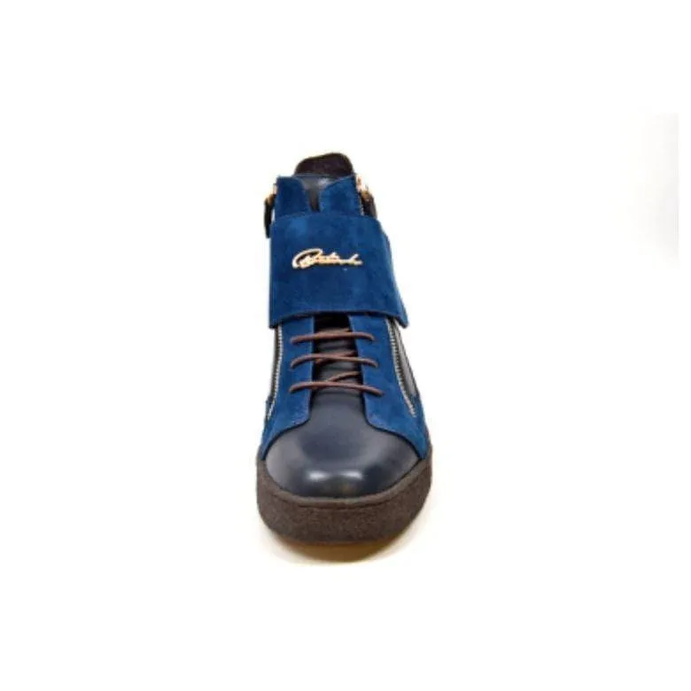 British Walkers Empire Men's Crepe Sole Leather and Suede High Tops