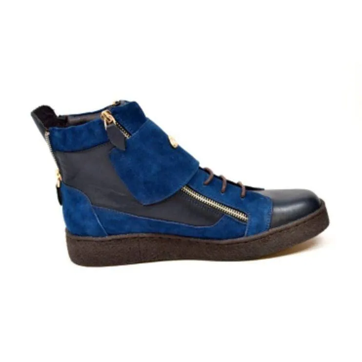 British Walkers Empire Men's Crepe Sole Leather and Suede High Tops