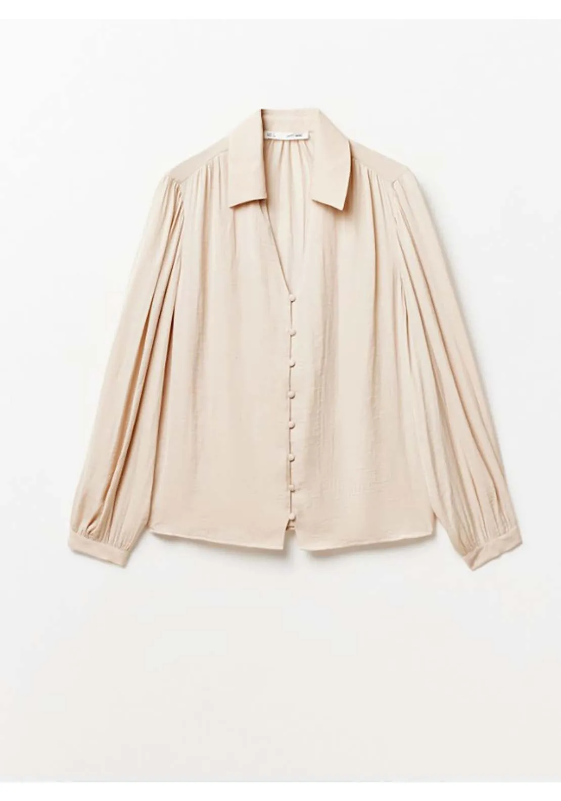 Buttons Blouse - Beige Acid