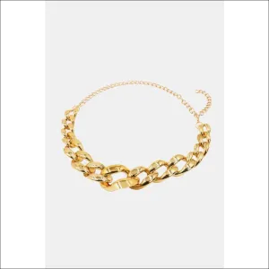 Chic Acrylic Chain Belt