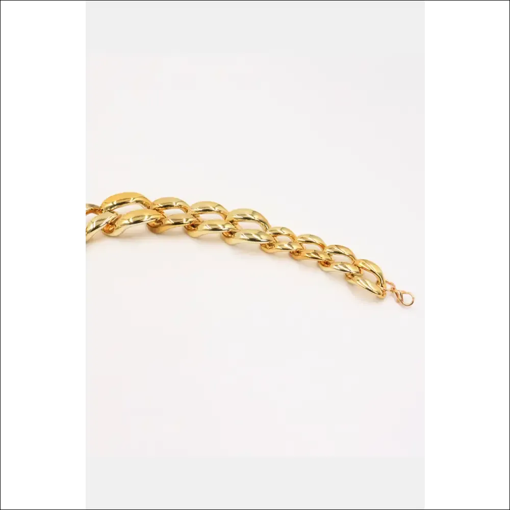 Chic Acrylic Chain Belt