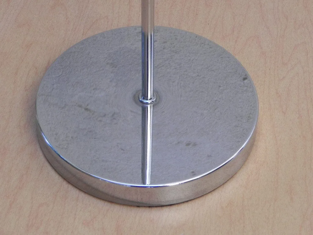 Chrome Adjustable Industrial Chic Desk Lamp with 2-way Dimmer