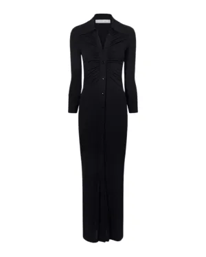 CLARA DRESS IN MATTE CREPE JERSEY
