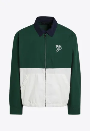 Colorblocked Zip-Up Jacket