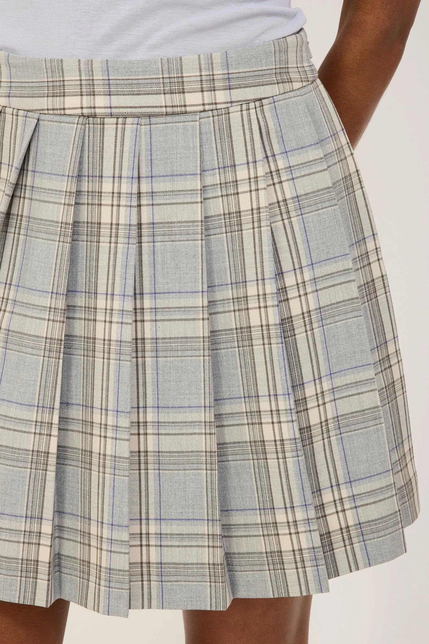 Context Pleated Skirt