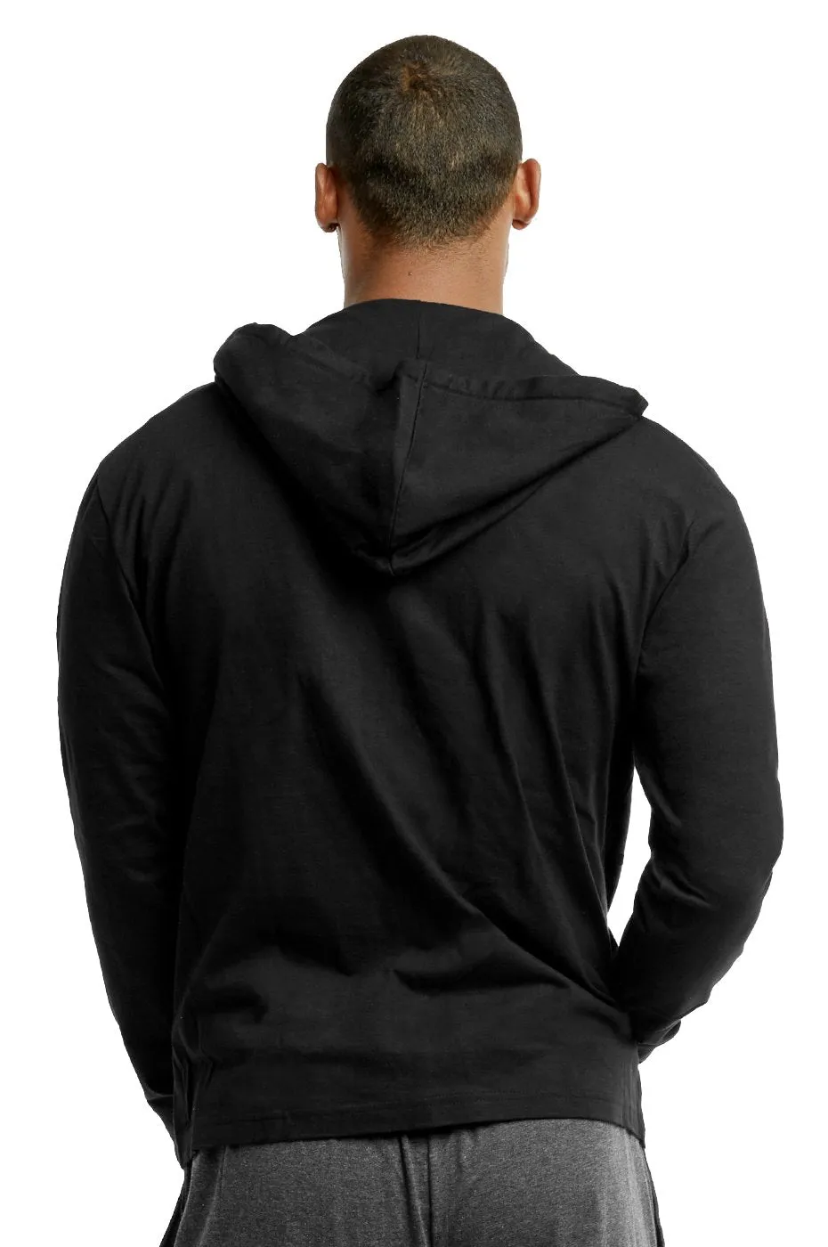 Cotton Jersey Hoodie Jacket for Men