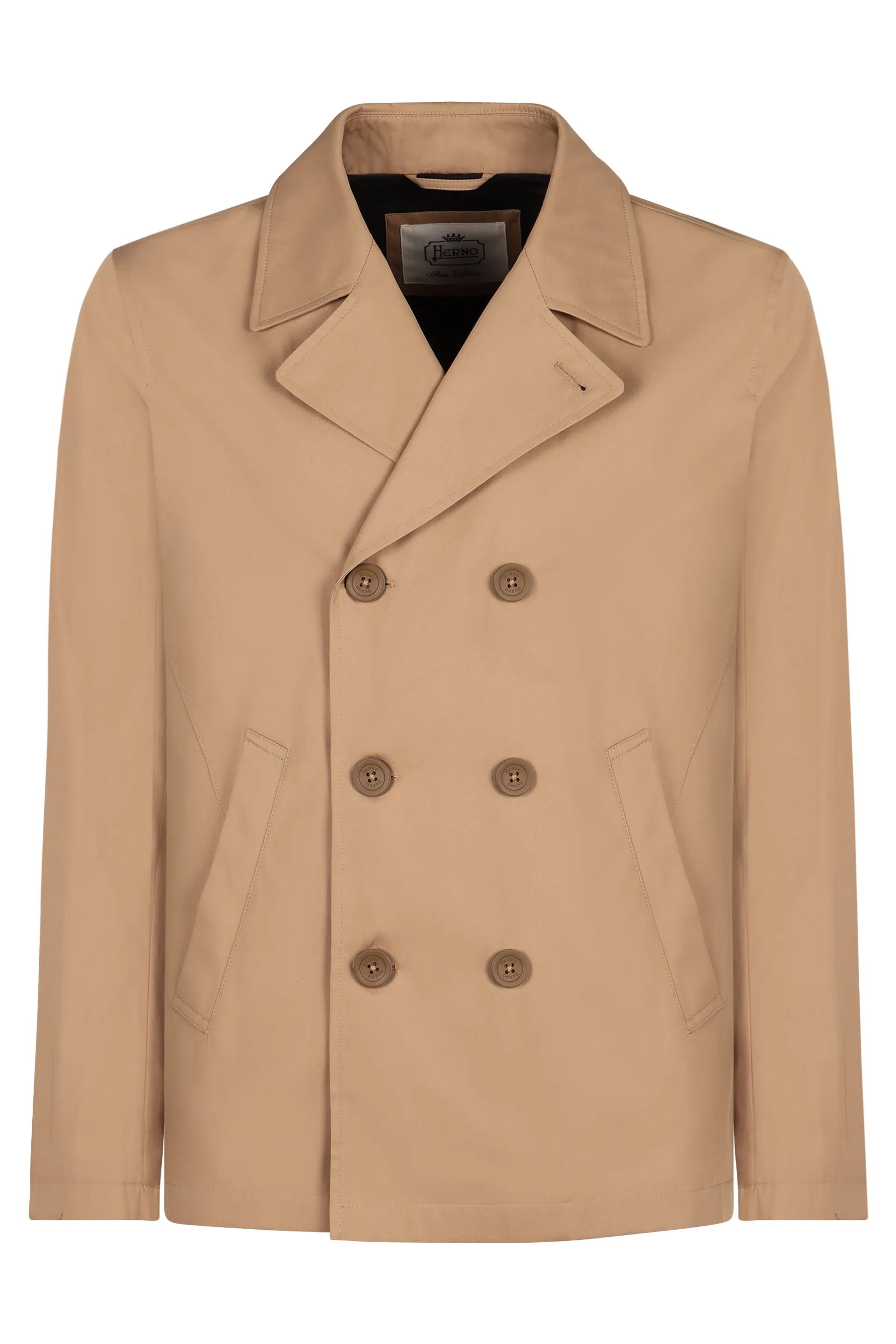 Cotton peacoat