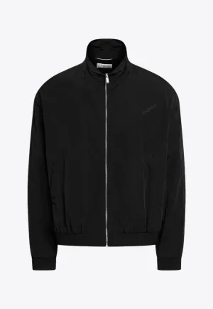 Crinkled Zip-Up Jacket