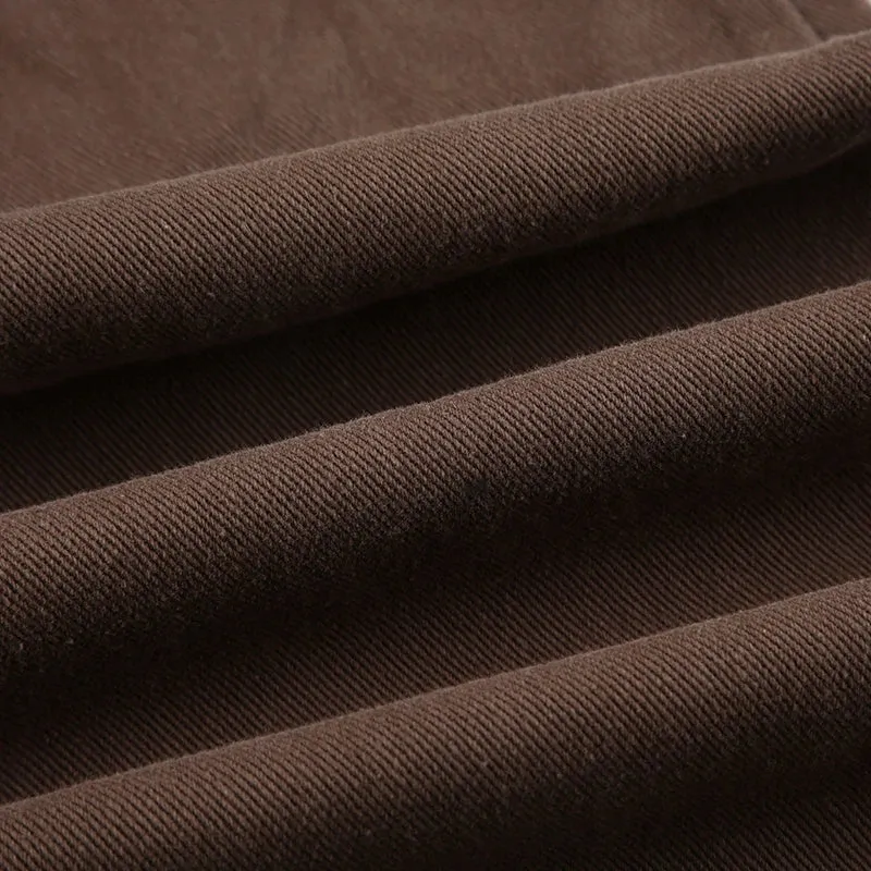 Dark Brown Low Rise Flare Jeans