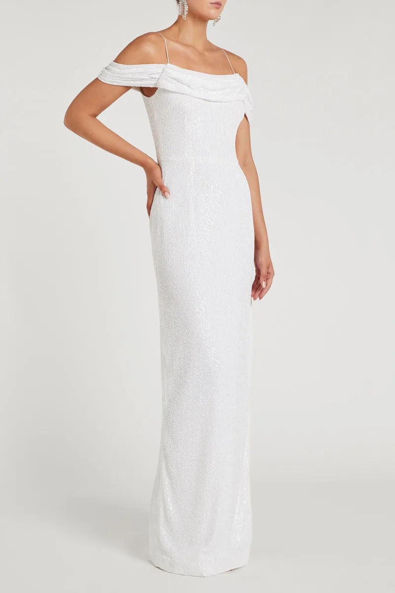 Davina Cold Shoulder Gown