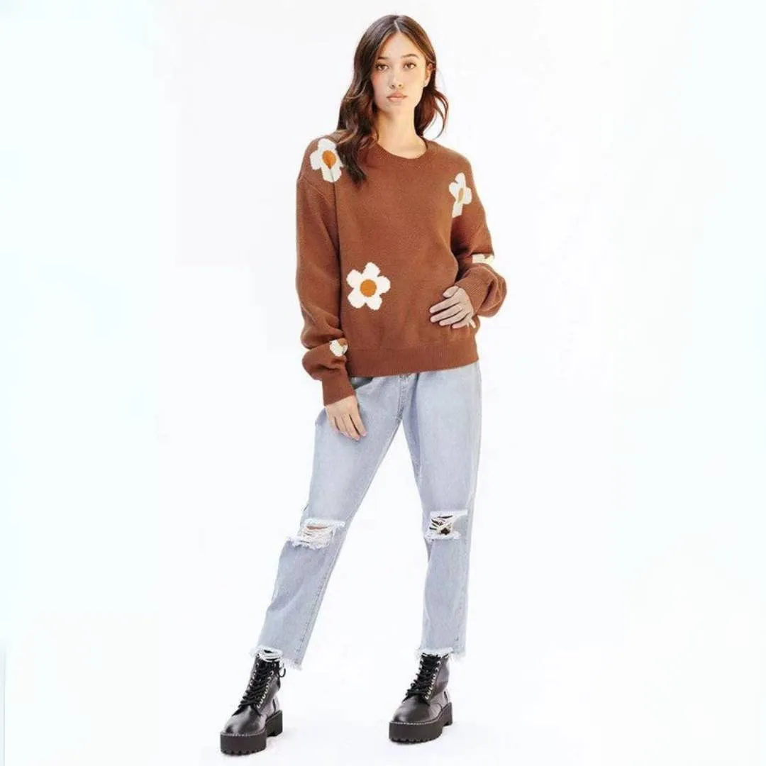 Delaney™ | Chic Flower sweater
