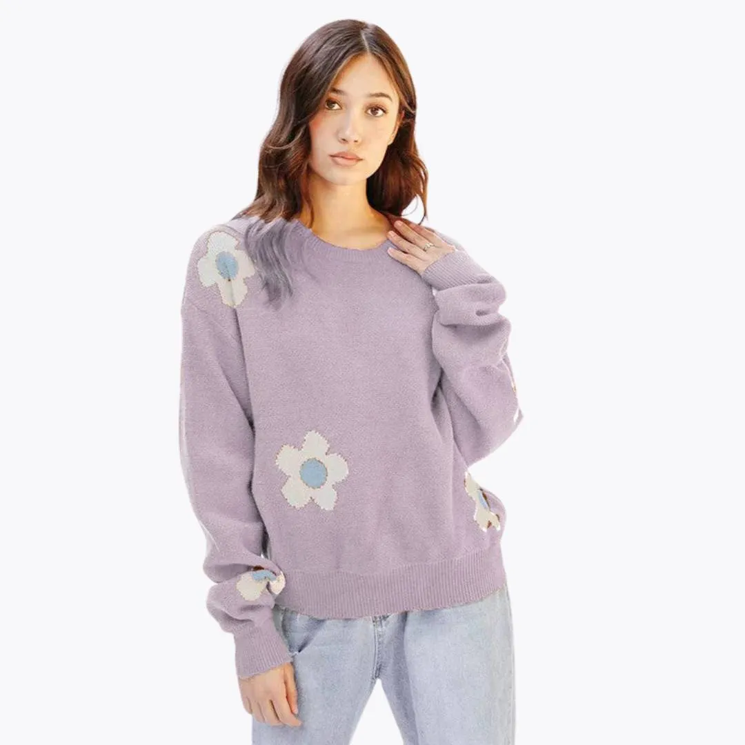 Delaney™ | Chic Flower sweater