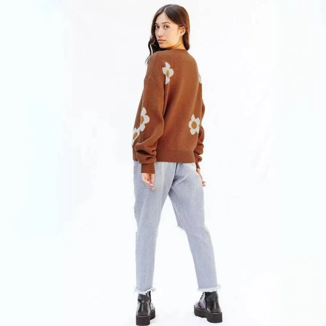 Delaney™ | Chic Flower sweater