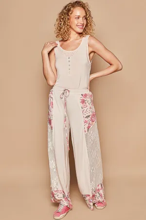 Delicate Edge Tank Oatmeal