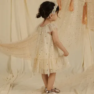 Edie Dress | Champagne Stars