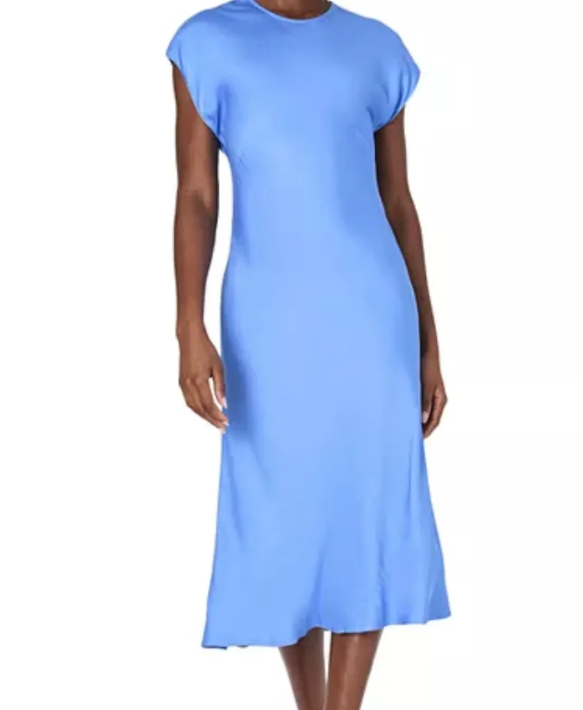 Ennis Satin Column Midi Dress