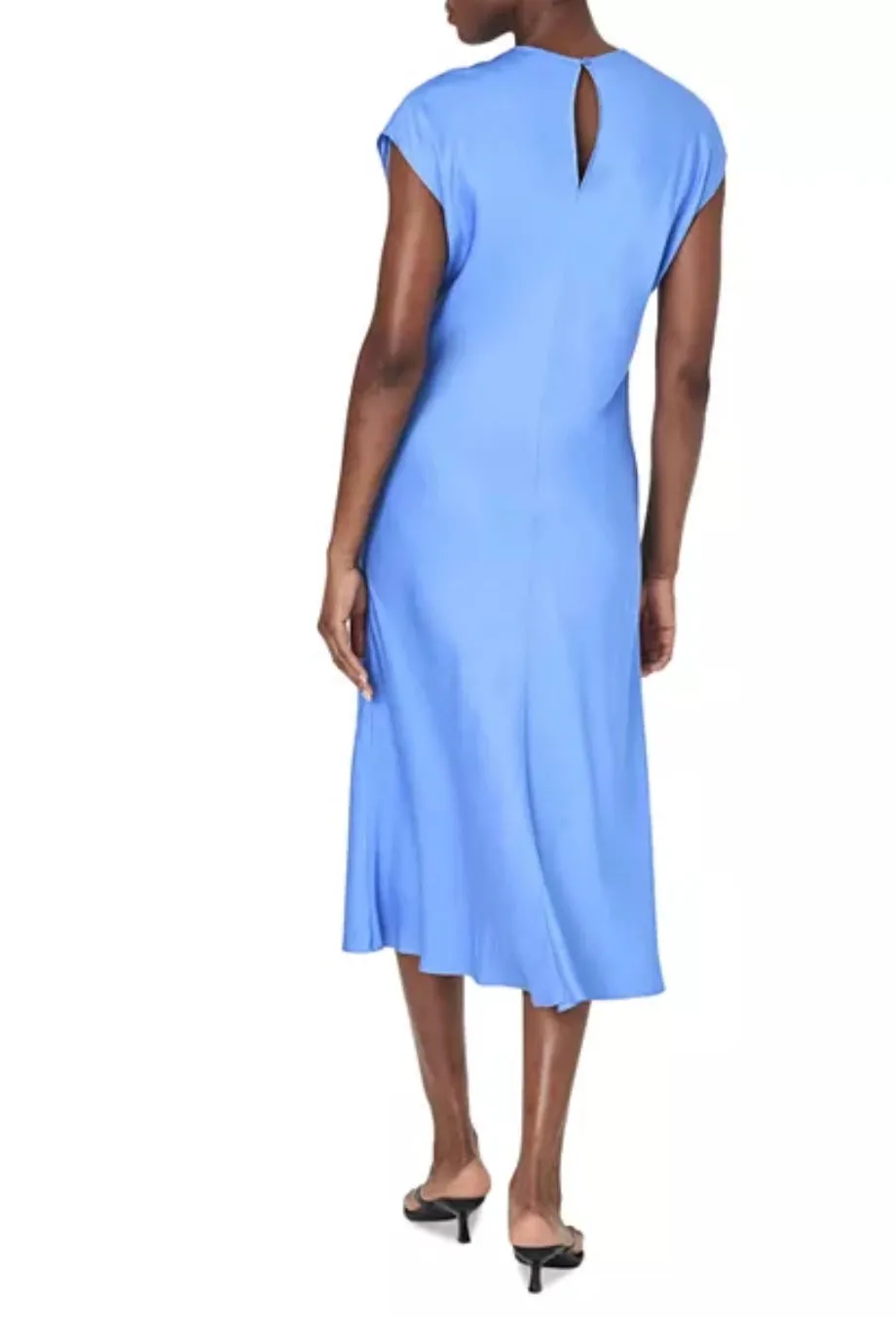 Ennis Satin Column Midi Dress