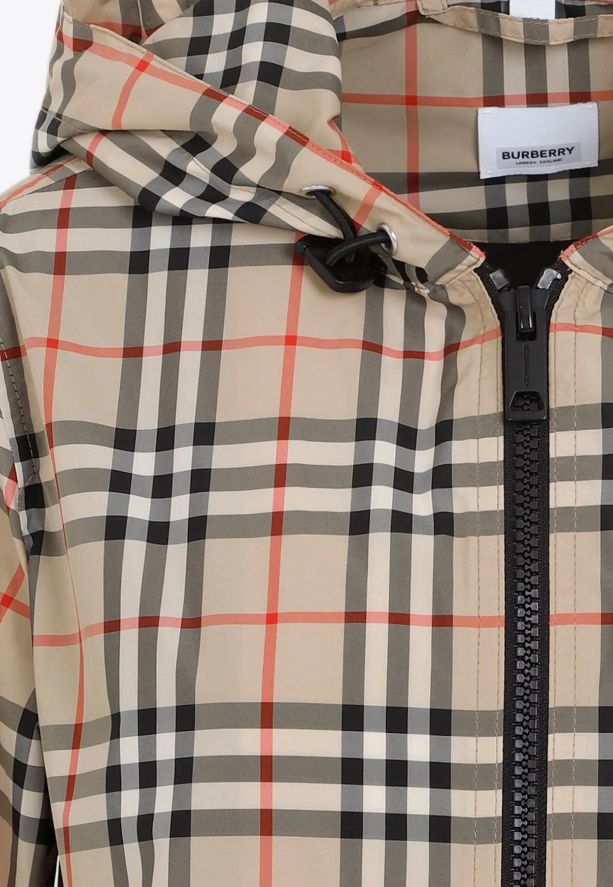 Everton Checked Zip-Up Jacket