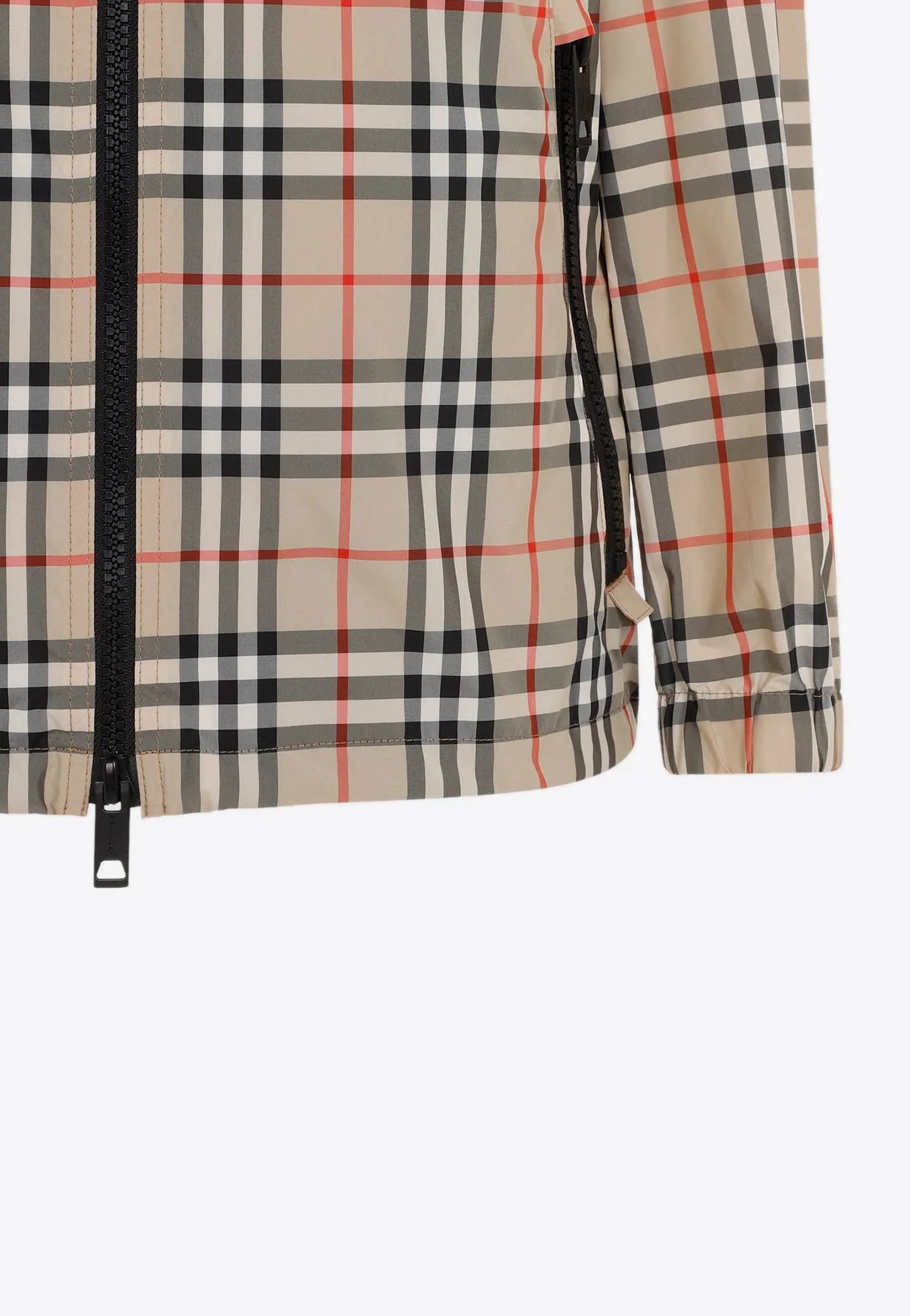 Everton Checked Zip-Up Jacket