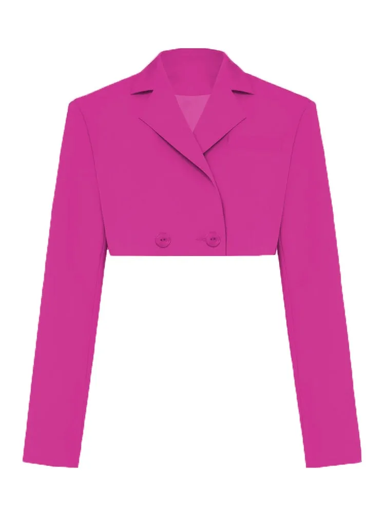 Fall Women Blazer Suit Two Piece Sets Turn-down Collar Blazers Tops And Pleated Skirts Femme High Street Y2K Outfits