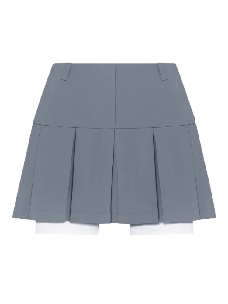 Fall Women Blazer Suit Two Piece Sets Turn-down Collar Blazers Tops And Pleated Skirts Femme High Street Y2K Outfits